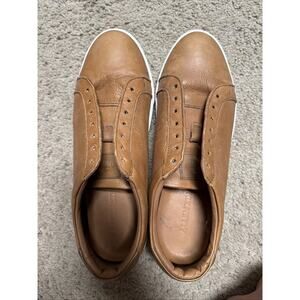 Allen Edmonds "COURTSIDE" Low-Top Leather Dress Sneakers 10.5 D Chili (371N)